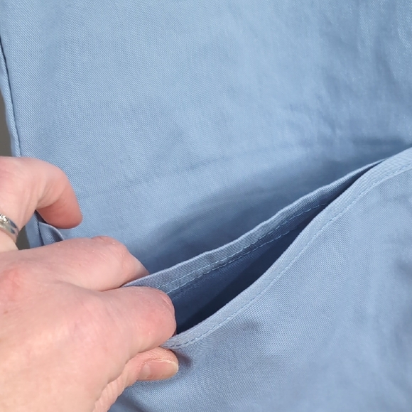 Butter-Soft Stretch Sky Blue Top - Picture 3 of 3